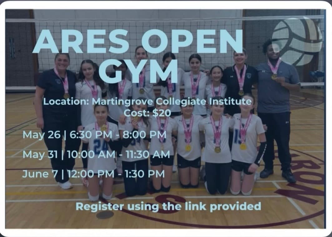 Titans Ares Open Gym - Jun 7 flyer