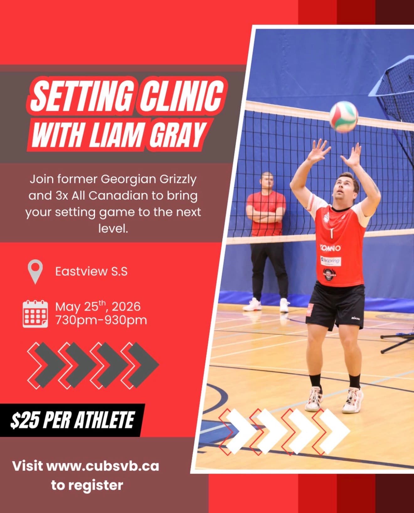 Setting Clinic with Liam Gray (Coed) flyer