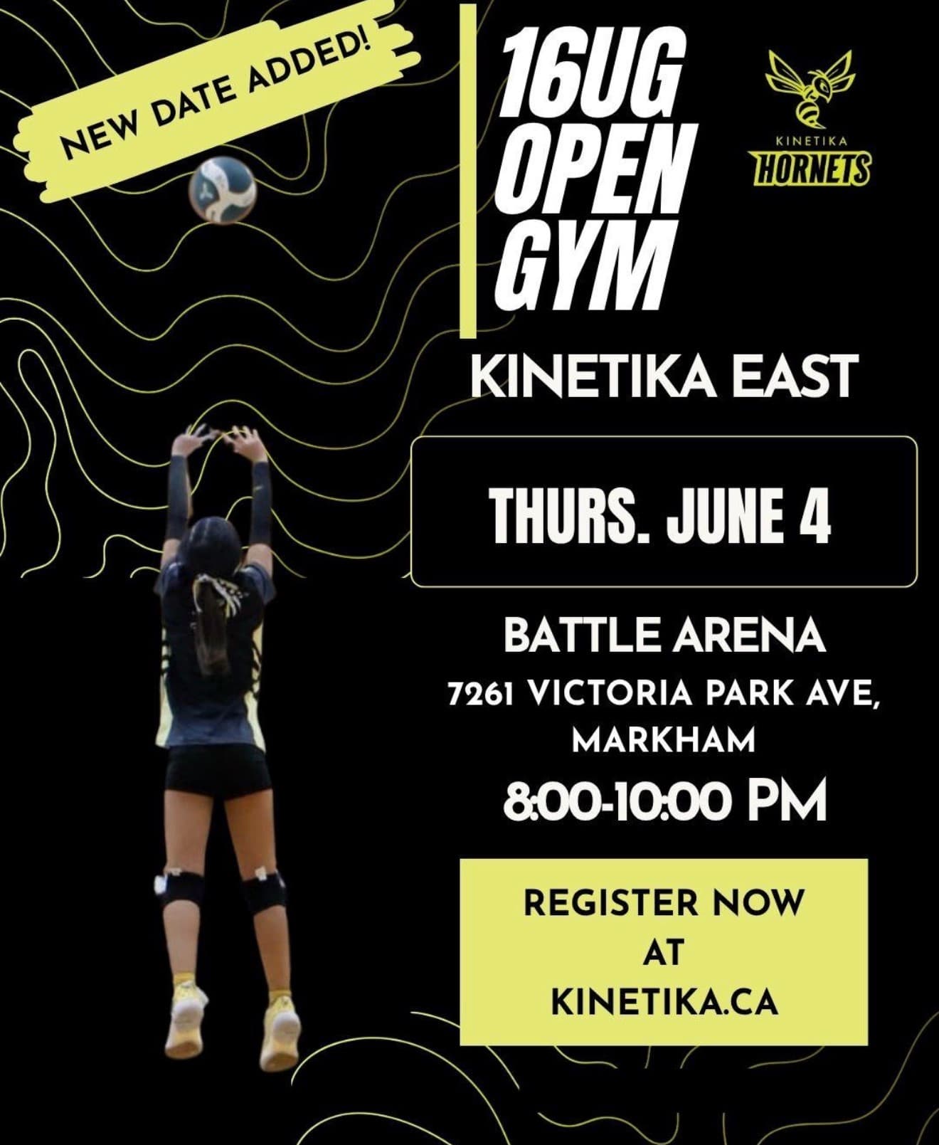 U16 Girls Open Gym - Battle Arena flyer