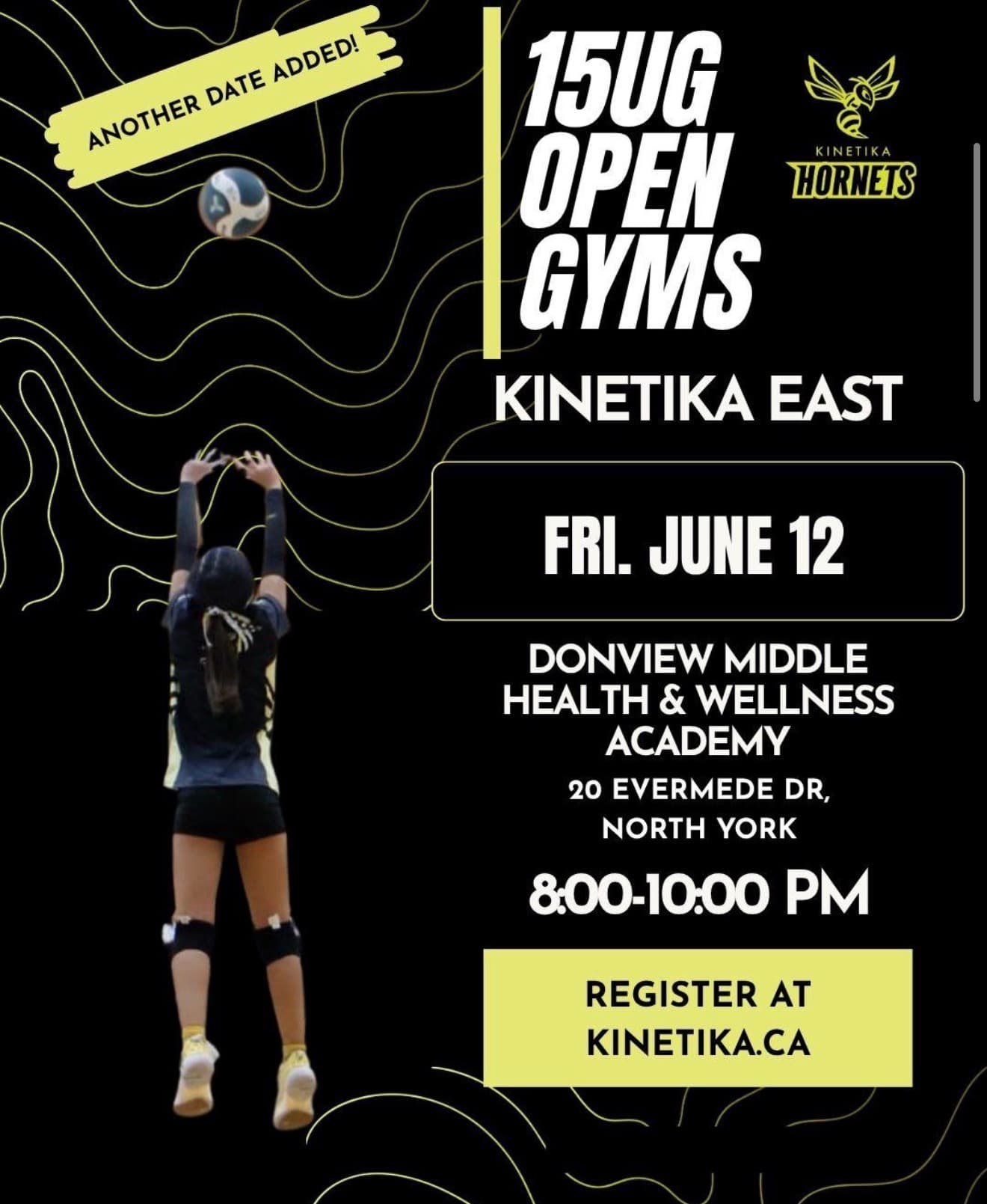 U15 Girls Open Gym - Donview flyer