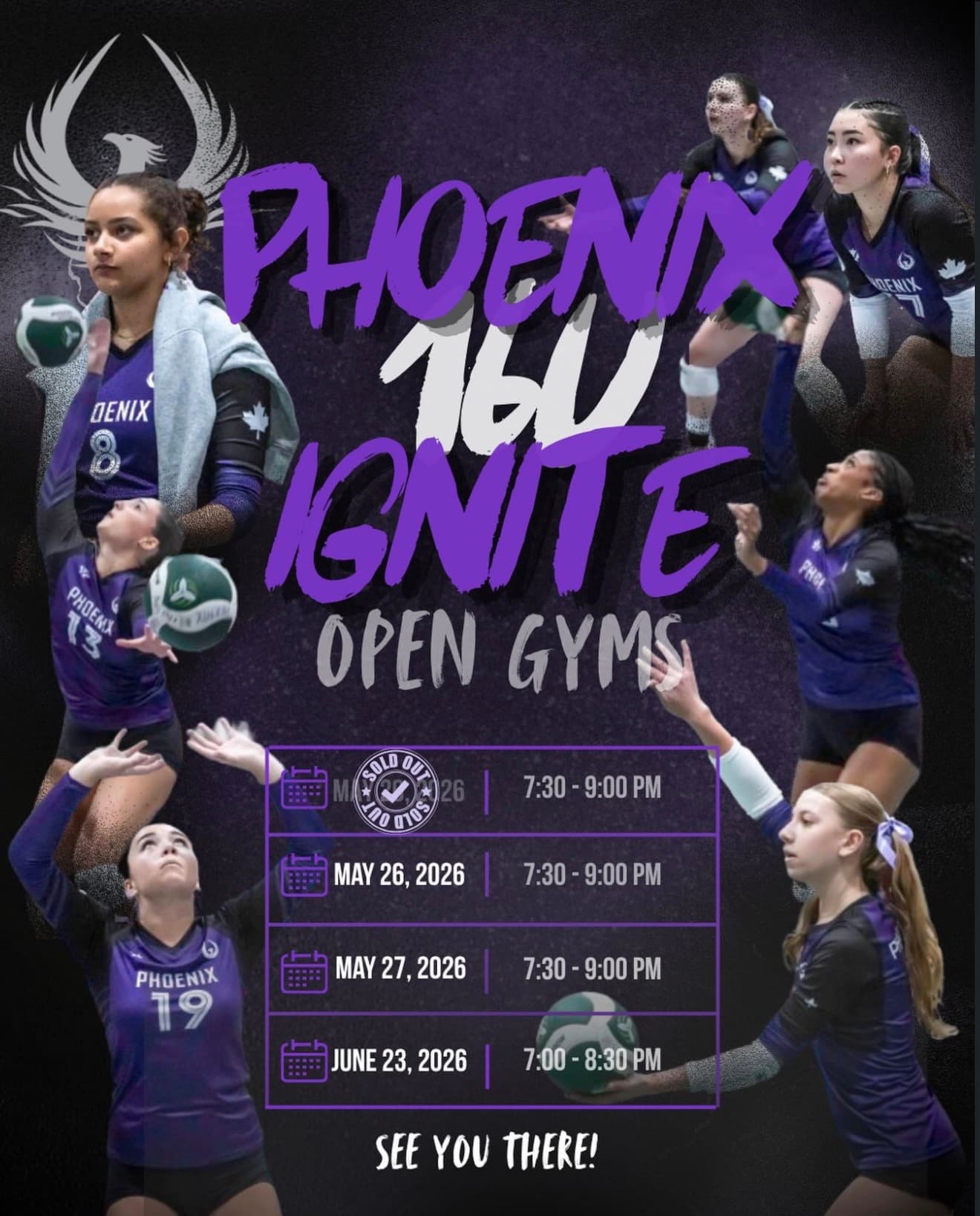 U16 Girls Open Gym (Ignite Only) flyer