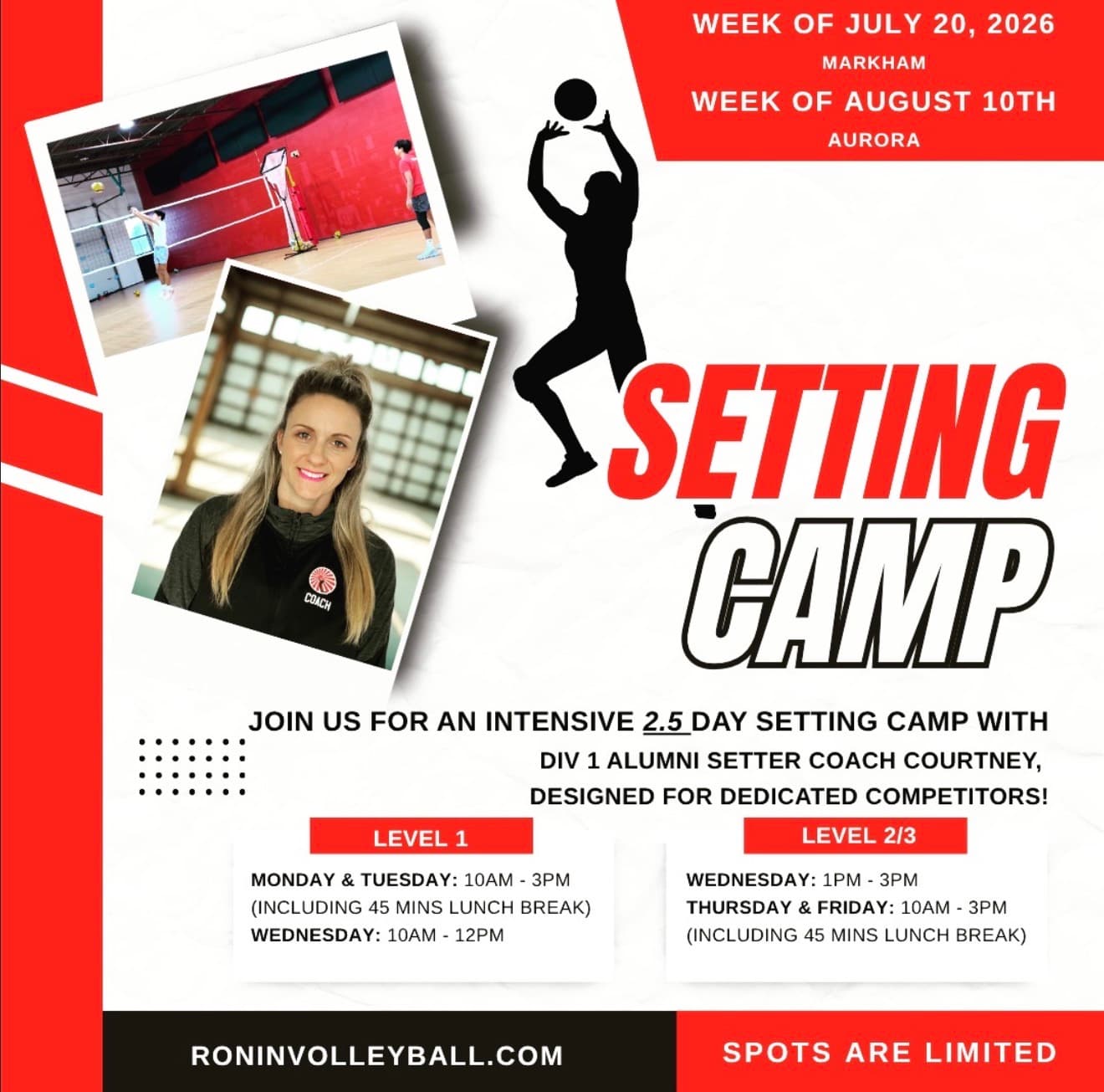 Setting Camp - Level 1 (Markham) flyer