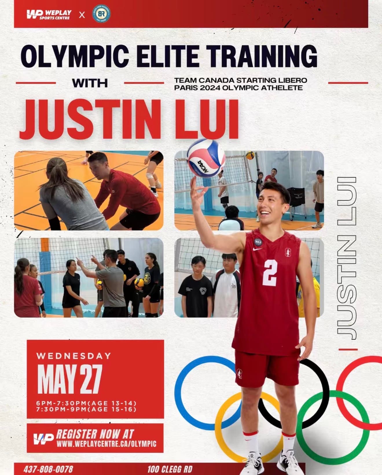 U14 Olympic Elite Training with Justin Lui flyer