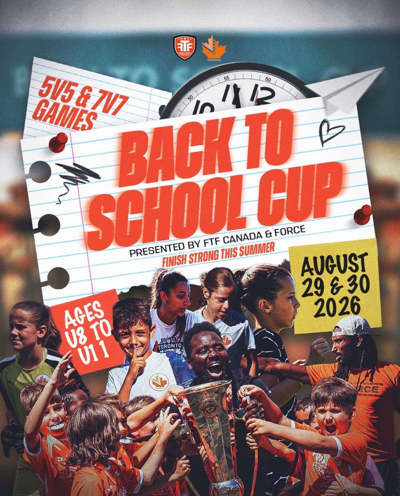 U11 Back to School Cup (Soccer) flyer