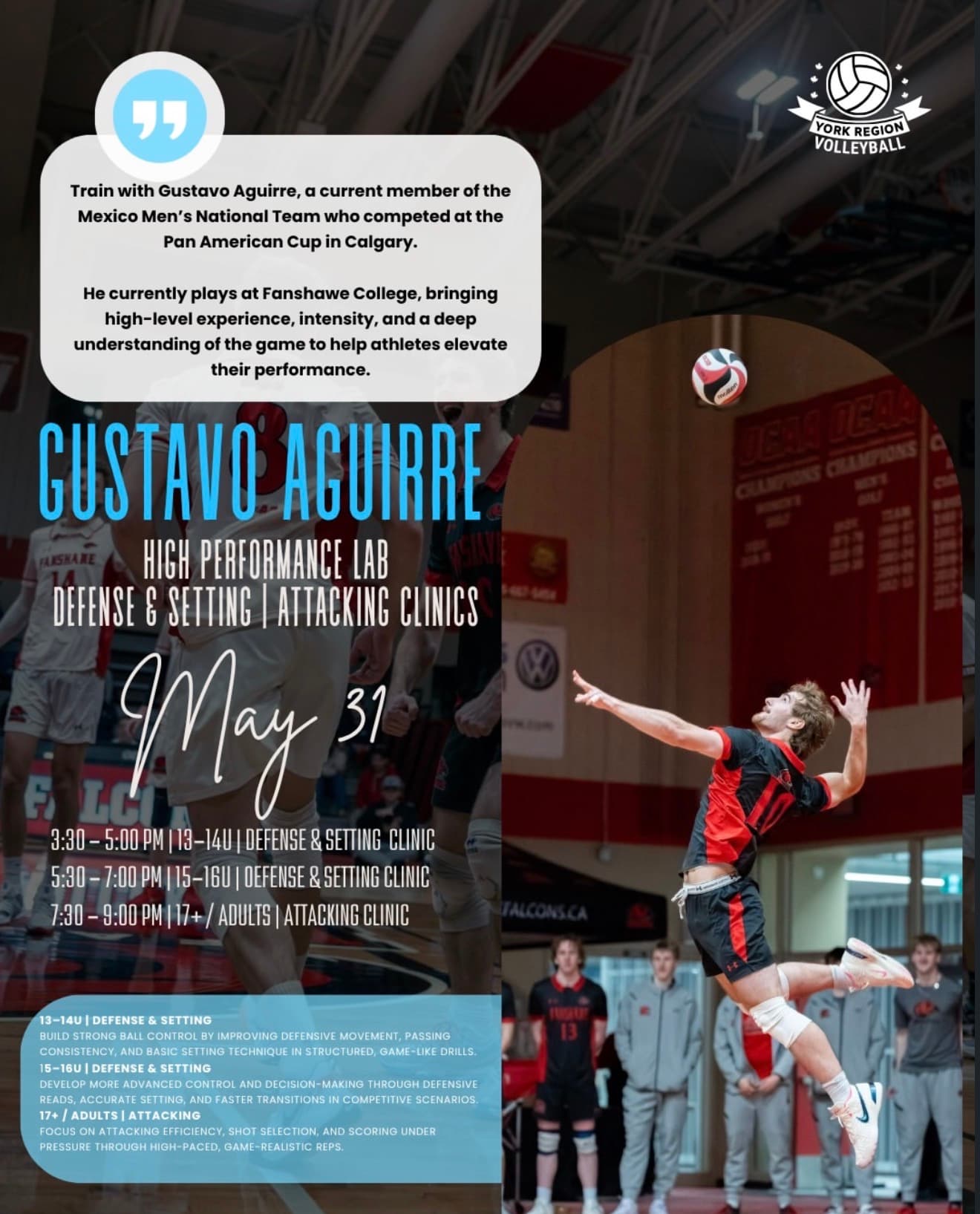 Gustavo Aguirre High Performance Lab - Attacking (U17+/Adults) flyer