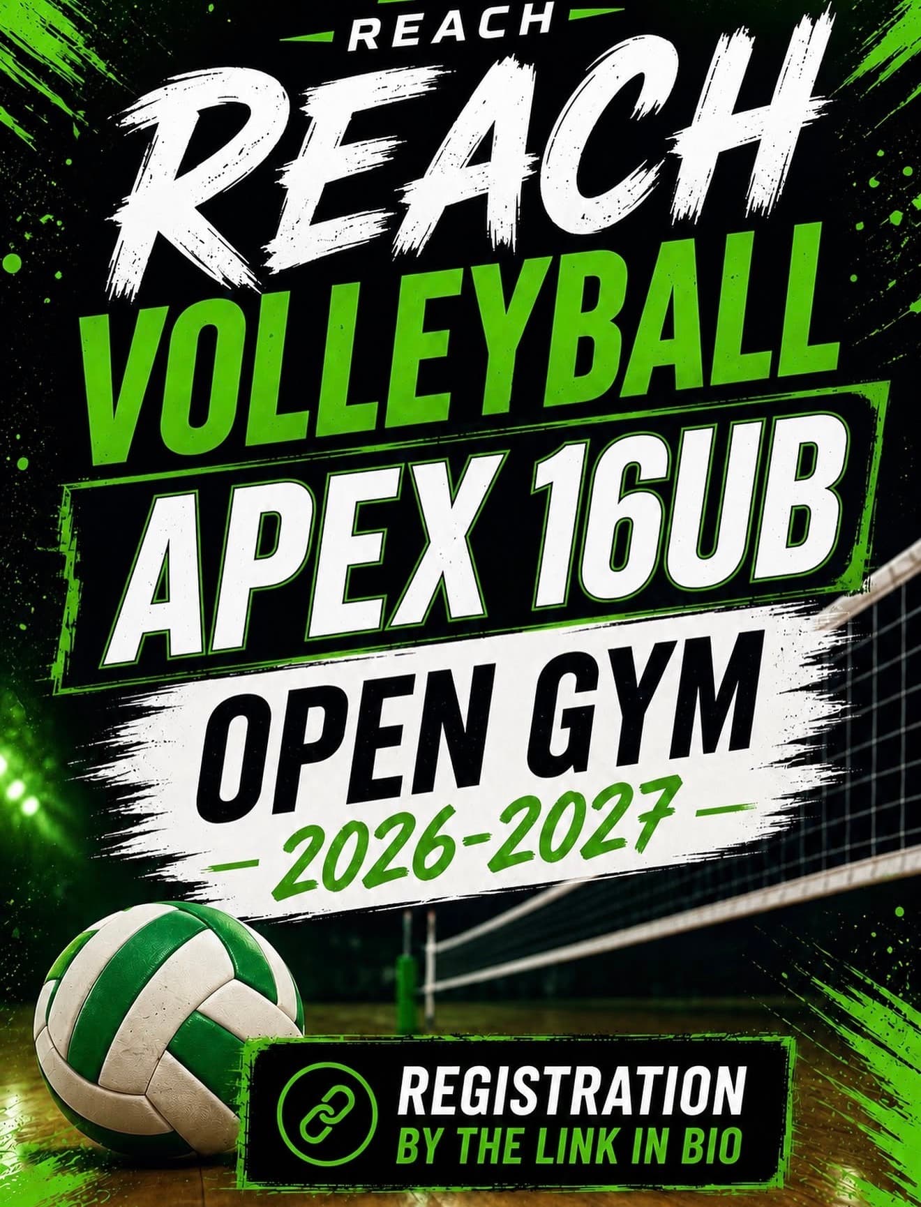 16U Boys APEX Open Gym (2026-2027) flyer