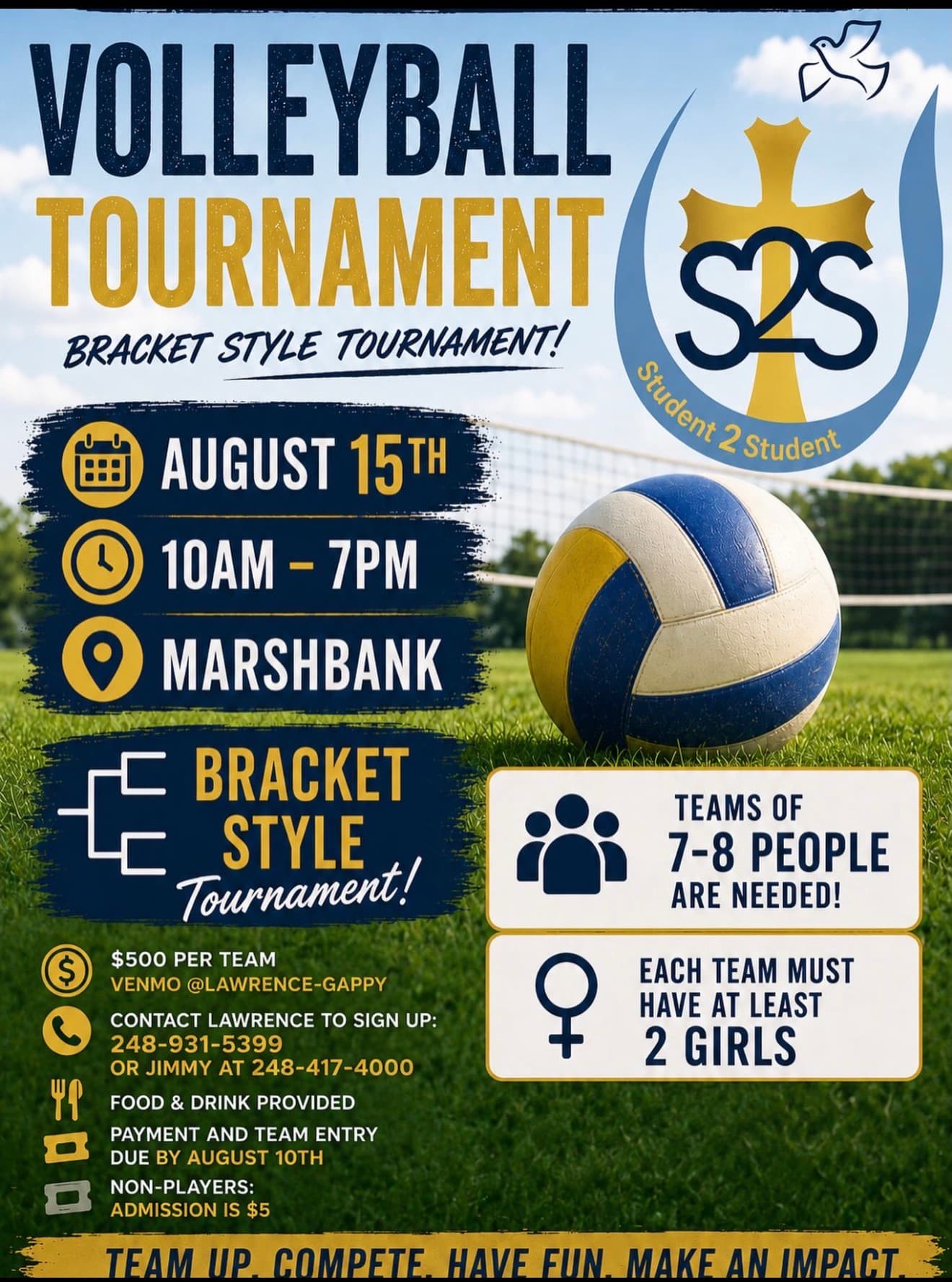 Adult Coed Tournament flyer