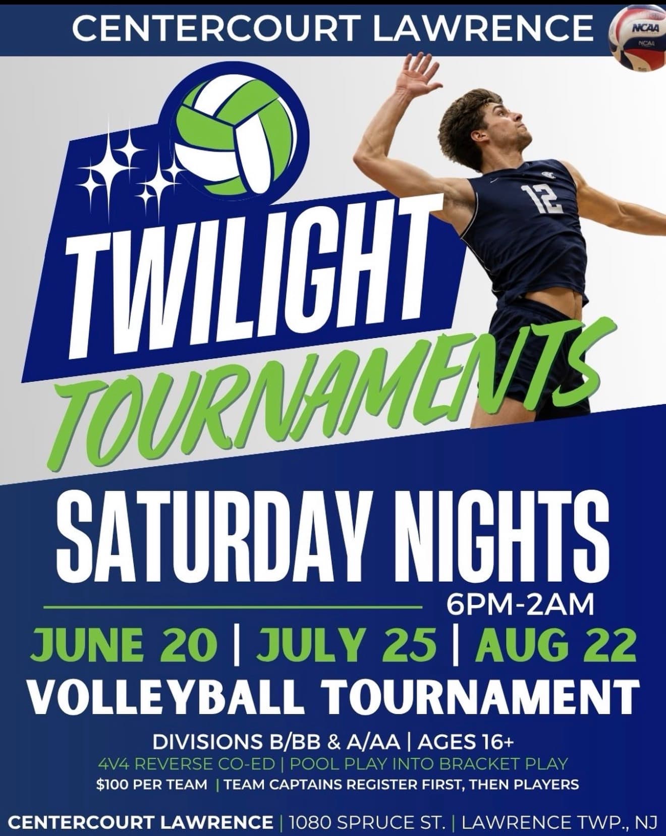 Adult Coed Tournament flyer