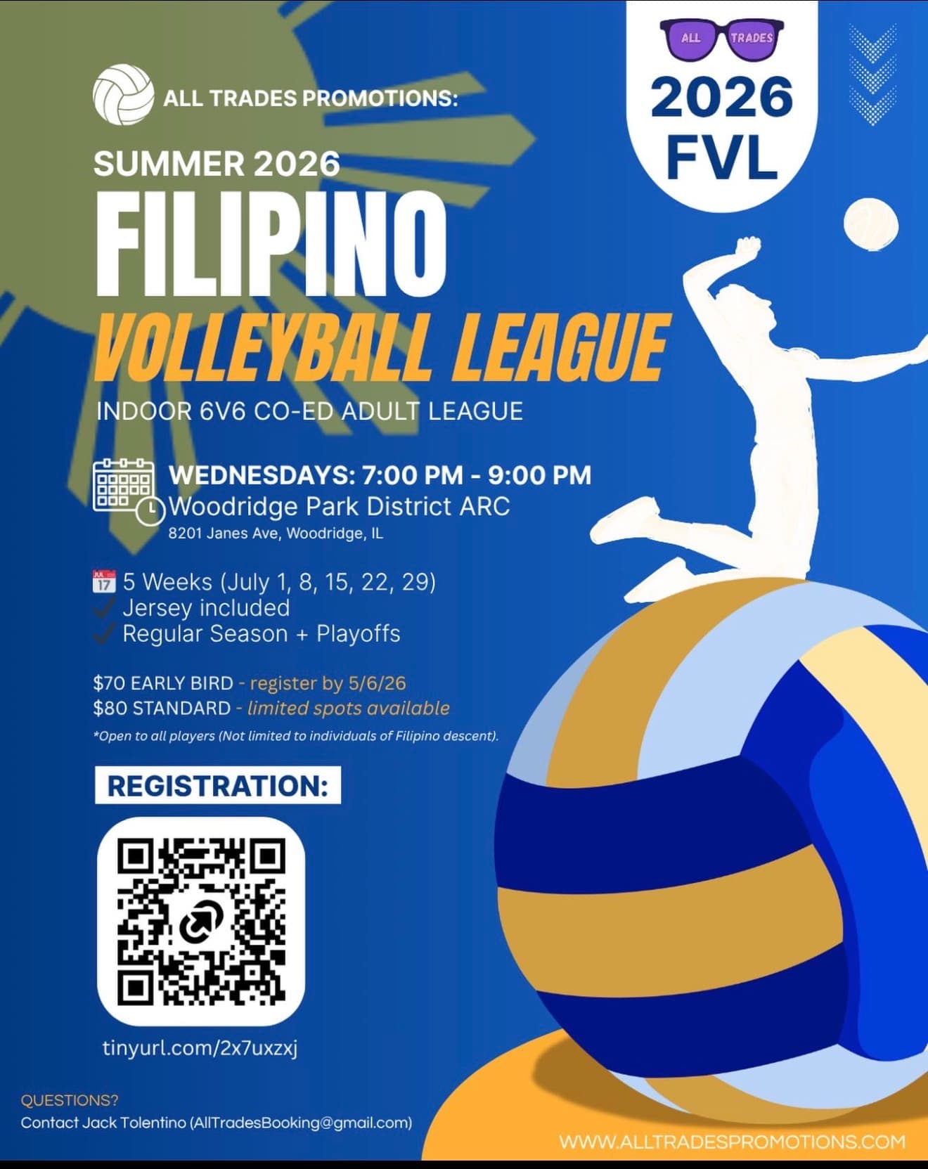 Adult Coed League flyer