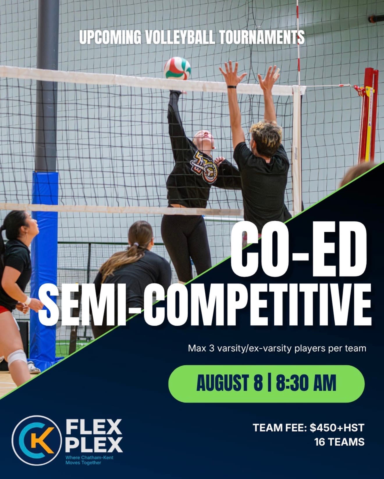 Adult Coed Tournament flyer