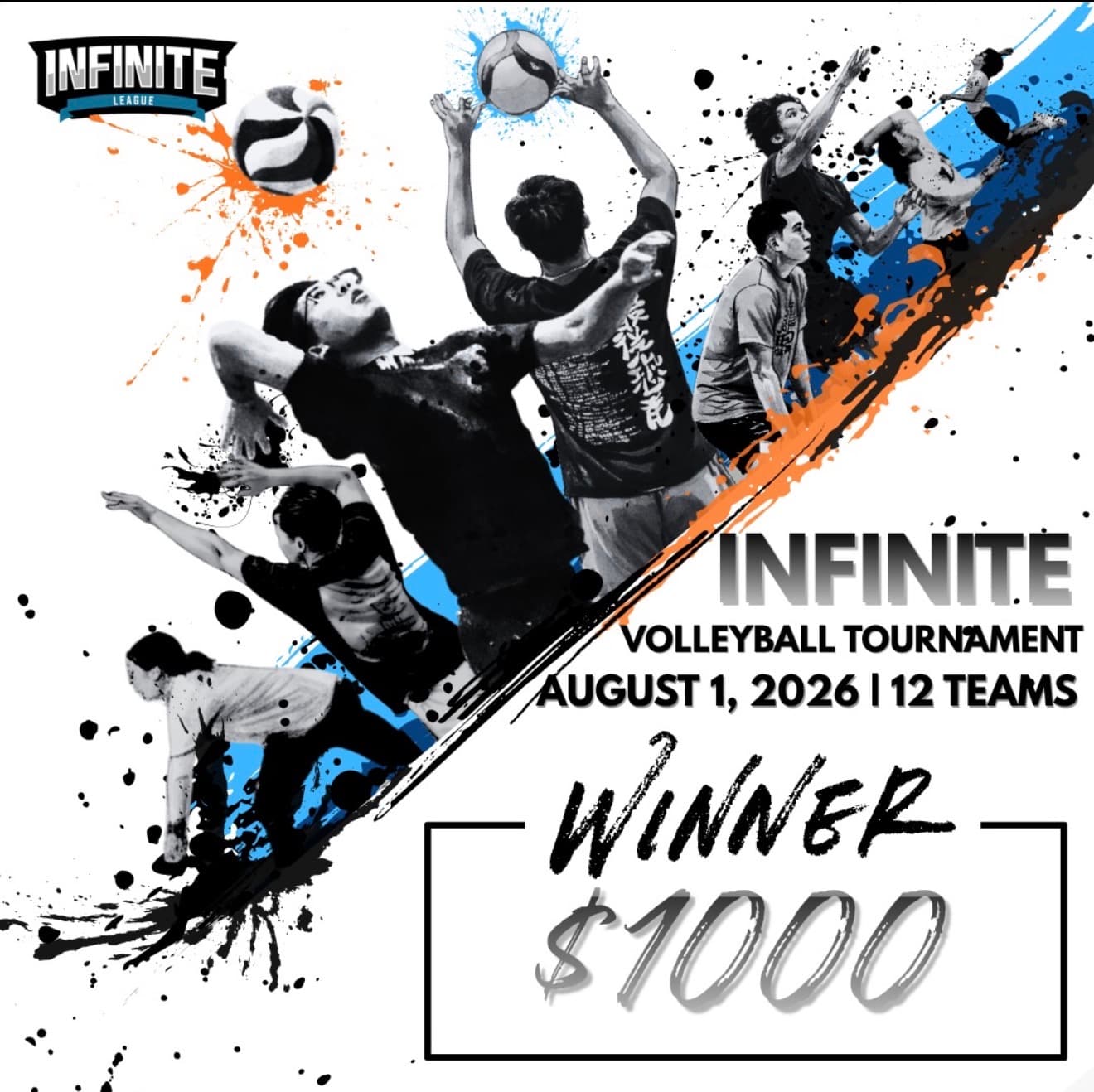 Open Tournament flyer