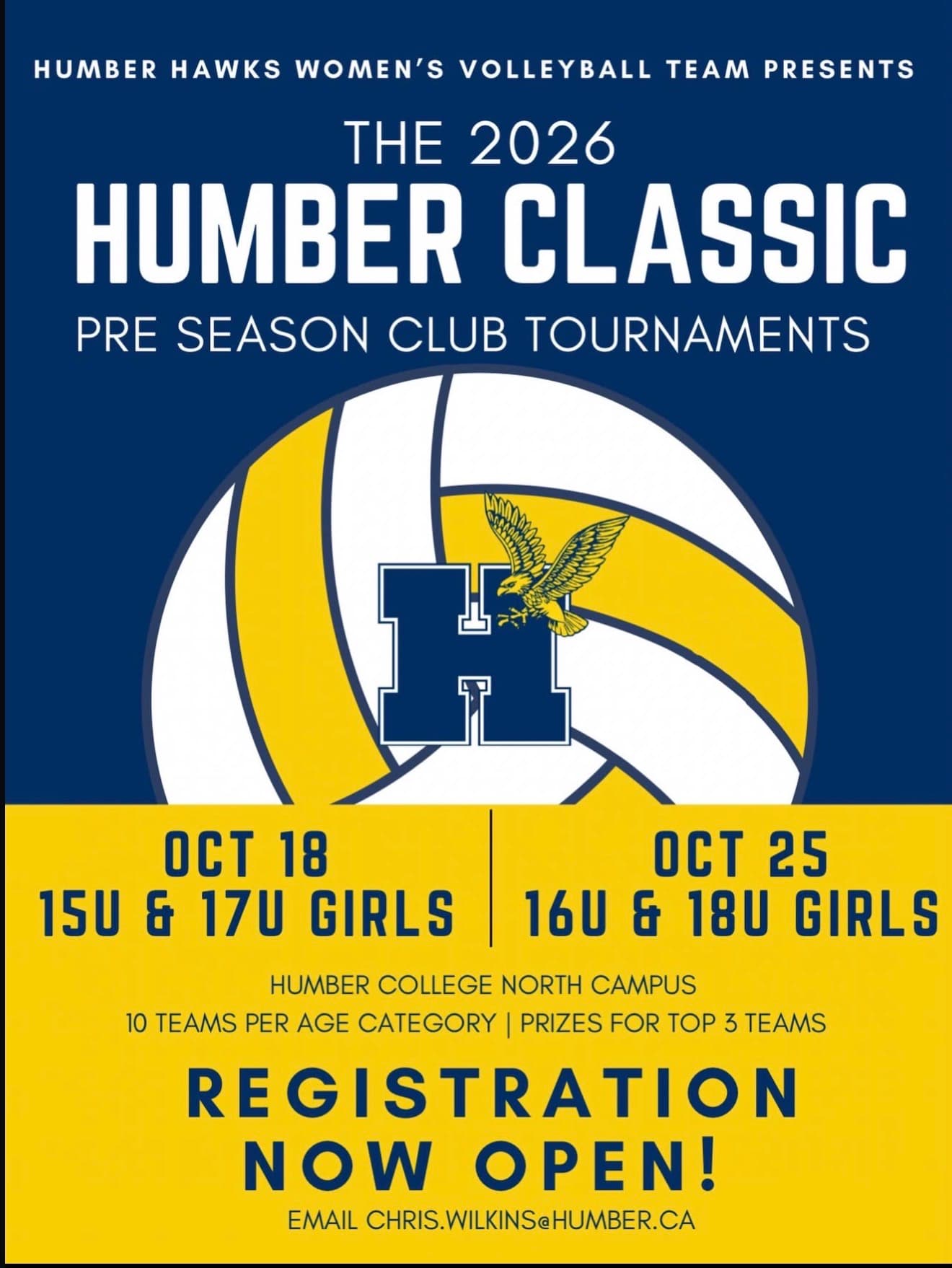 U15 Girls Tournament flyer