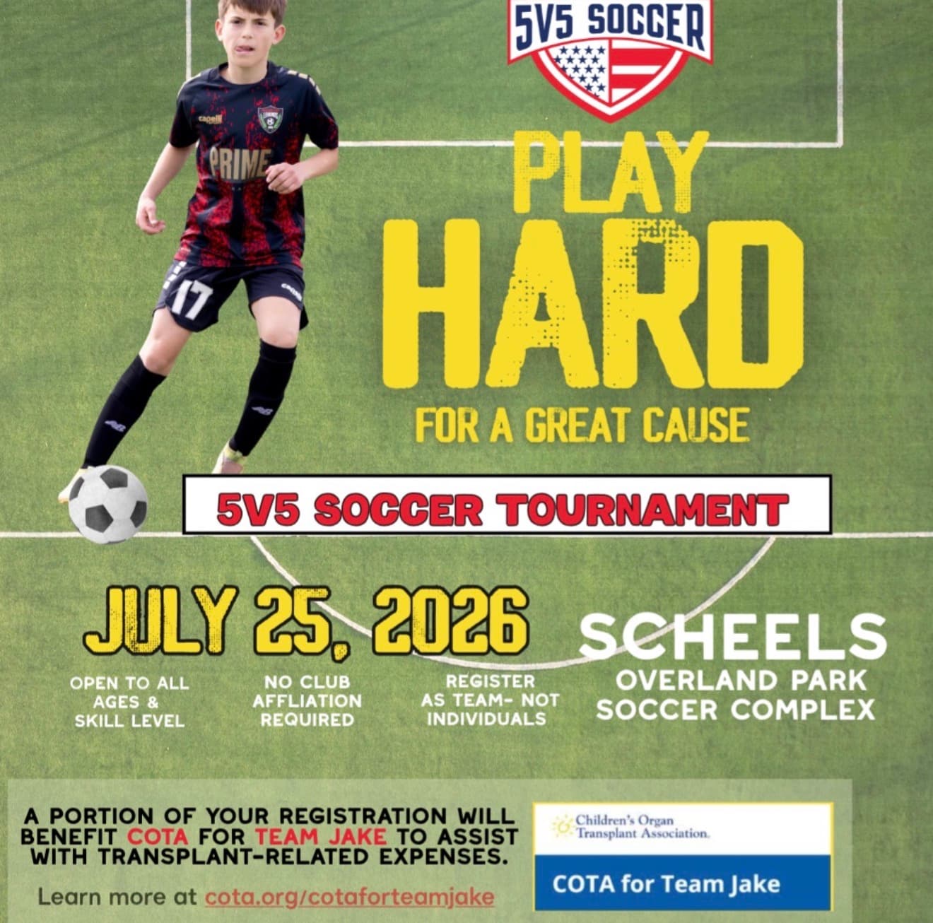 Open Coed Tournament flyer