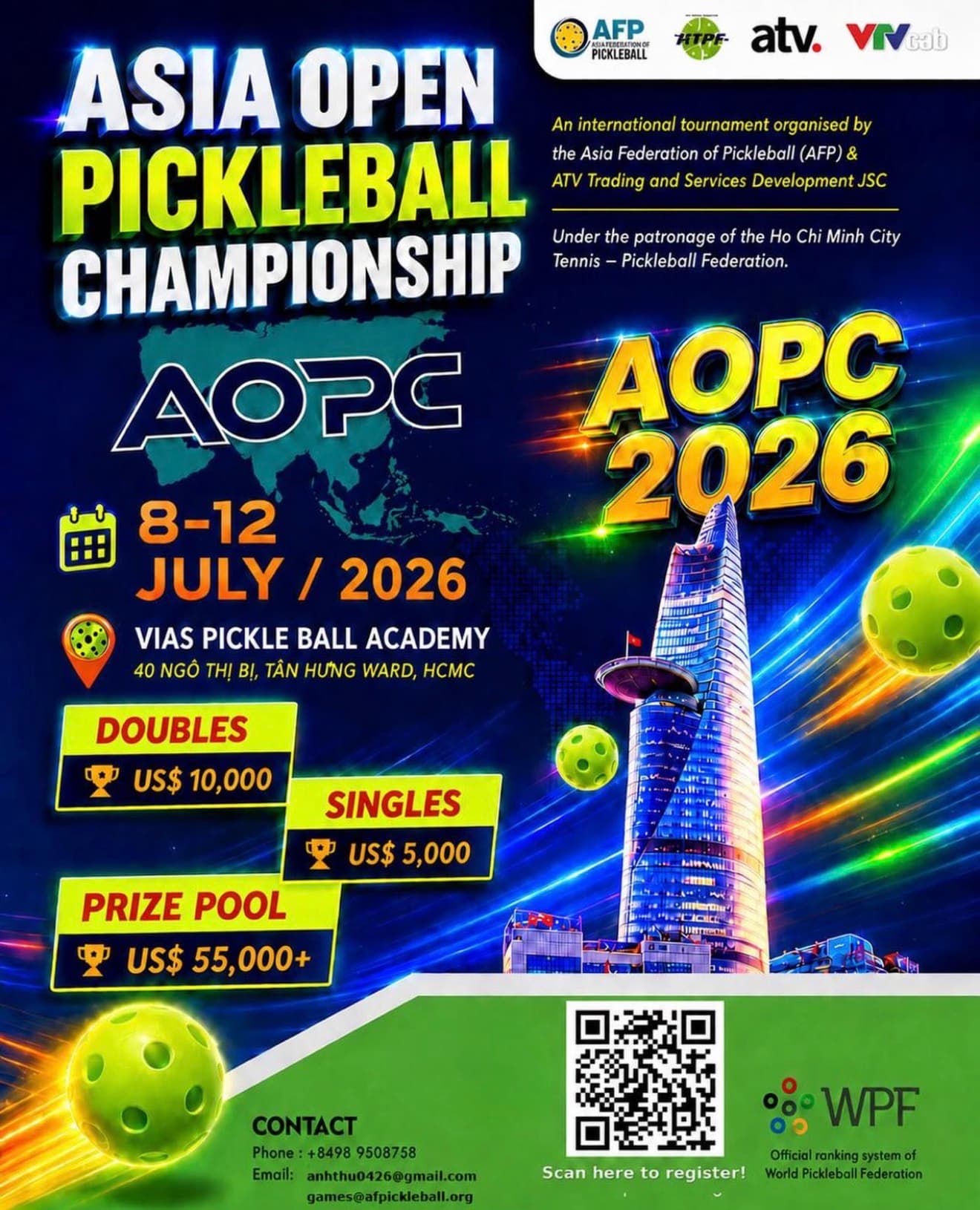 Adult Coed Tournament flyer