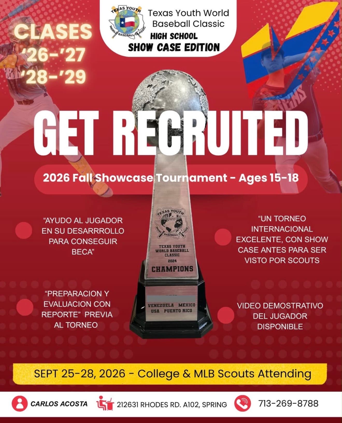 Open Coed Tournament flyer